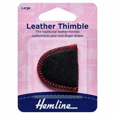 H224 Leather Thimble - Available in Large or Small..